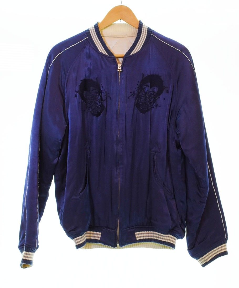 bal リバーシブルスカジャンDISCO DEVILS M 日本製 BAL vintage 2面用