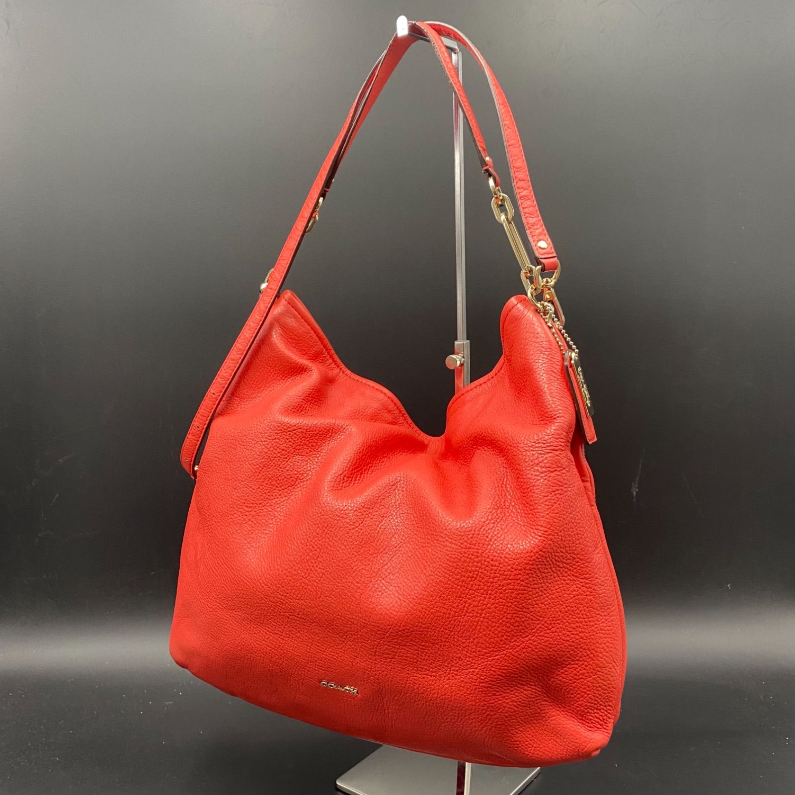 78 良品 COACH コーチ マディソンホーボー 27858 レザー 2way 