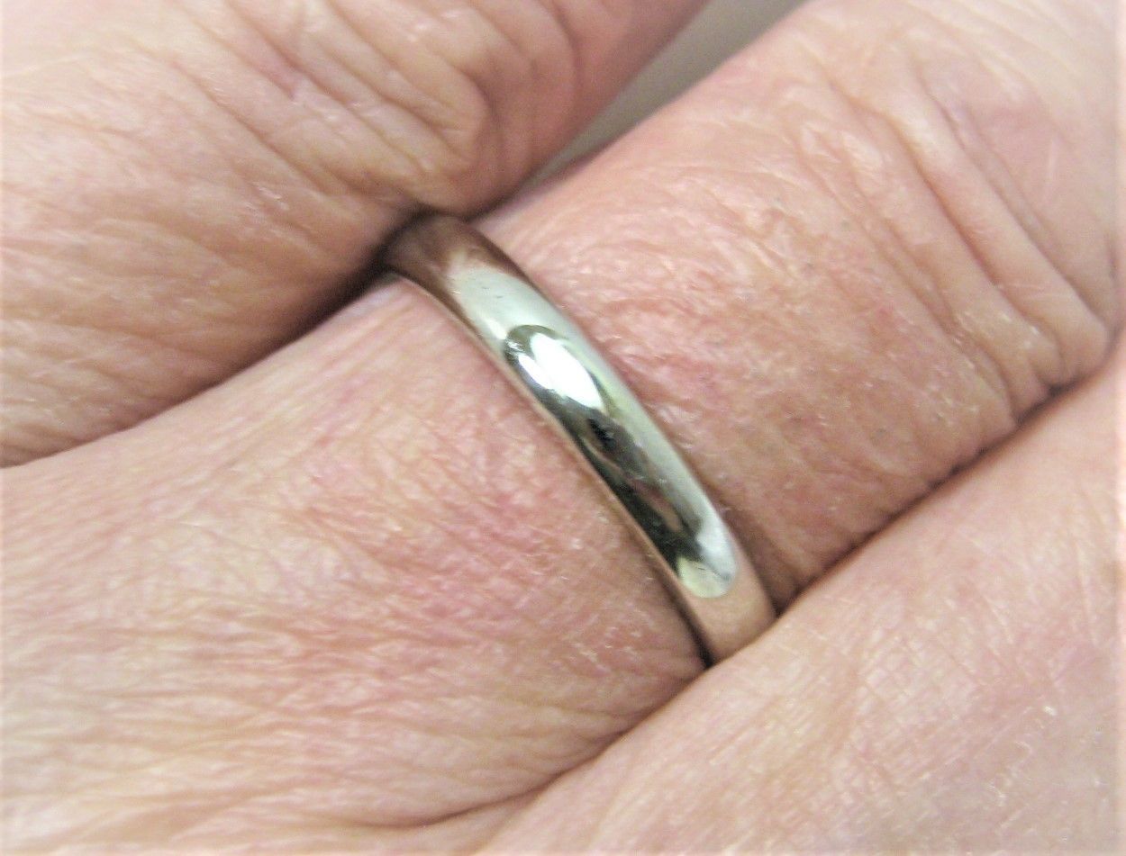 ティファニー プラチナ 甲丸 マリッジリング 結婚指輪 サイズ #17.5