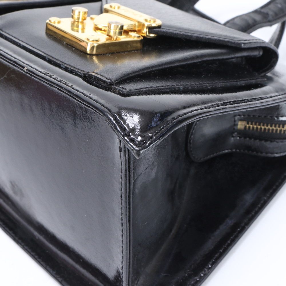 フェンディ レザー 2WAY ショルダーバッグ 斜め掛け クロスボディ ハンド トート ブラック ゴールド 金具 レディース RRE BX2-9 DECORATOM_COM_BR