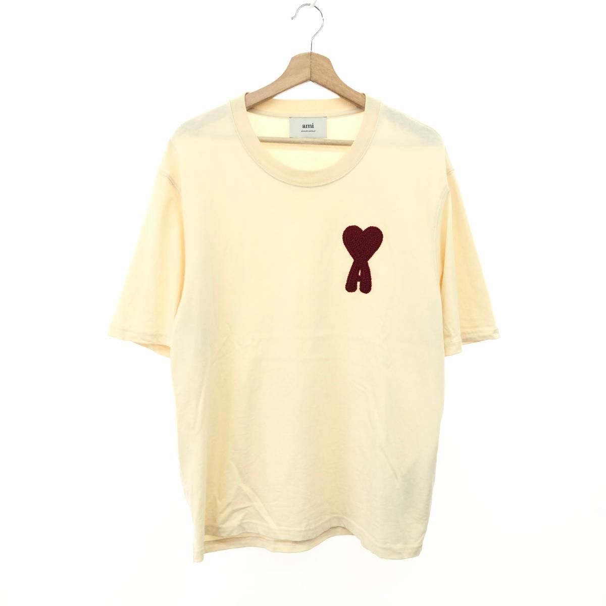 AMI PARIS アミパリス Ami de Coeur パッチ Tシャツ サイズ:M 参考価格 