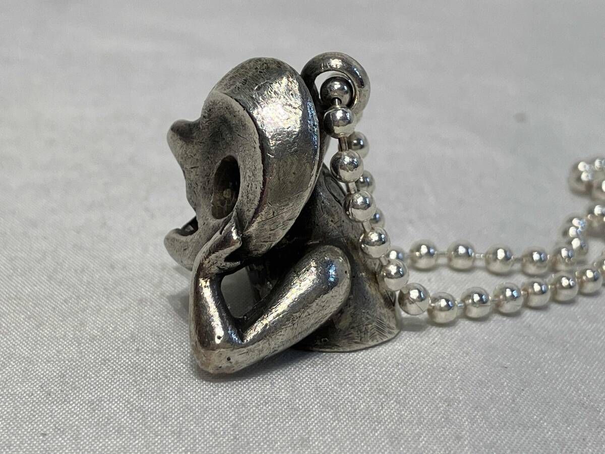 希少 岡本太郎 若い夢 ネックレス シルバー ペンダントトップ 岡本太郎