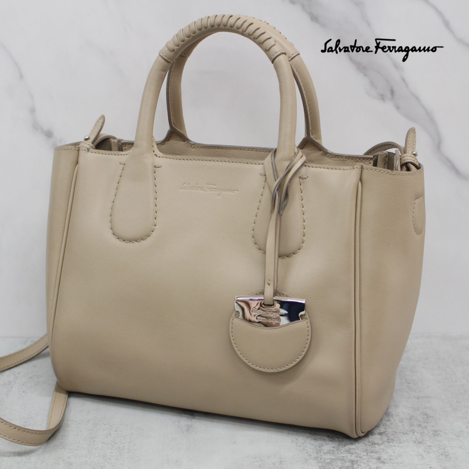 S040)Salvatore Ferragamo/サルヴァトーレフェラガモ EE-21 E621 