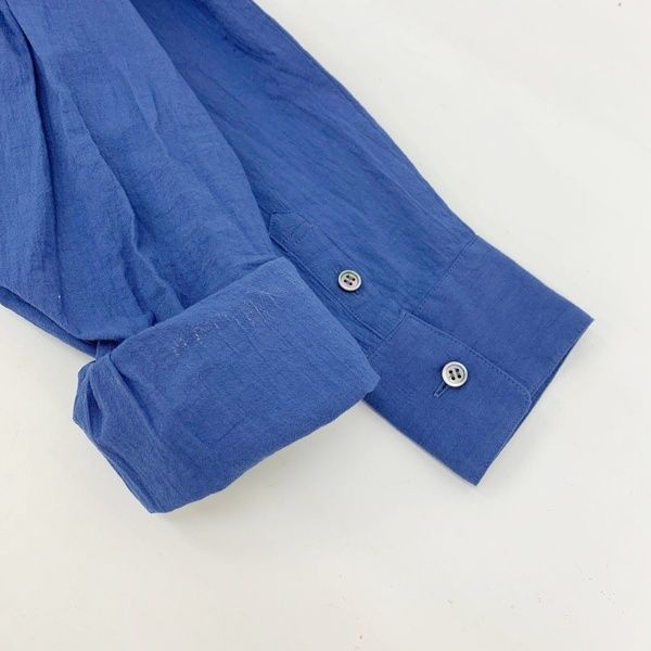 atelier naruse アトリエナルセ シャツ カーディガン ブラウス 長袖 レディース ブルー トップス IL15885■ atelier naruse アトリエナルセ シャツ カーディガン ブラウス