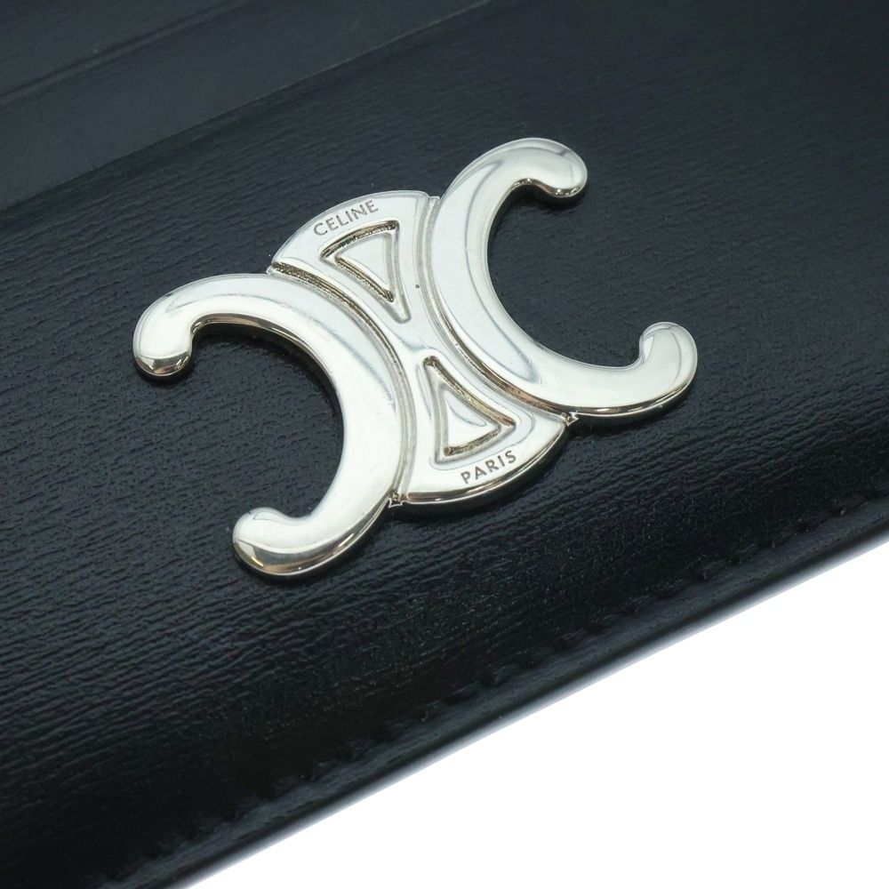 CELINE (セリーヌ) トリオンフ シャイニーカーフスキン カードケース