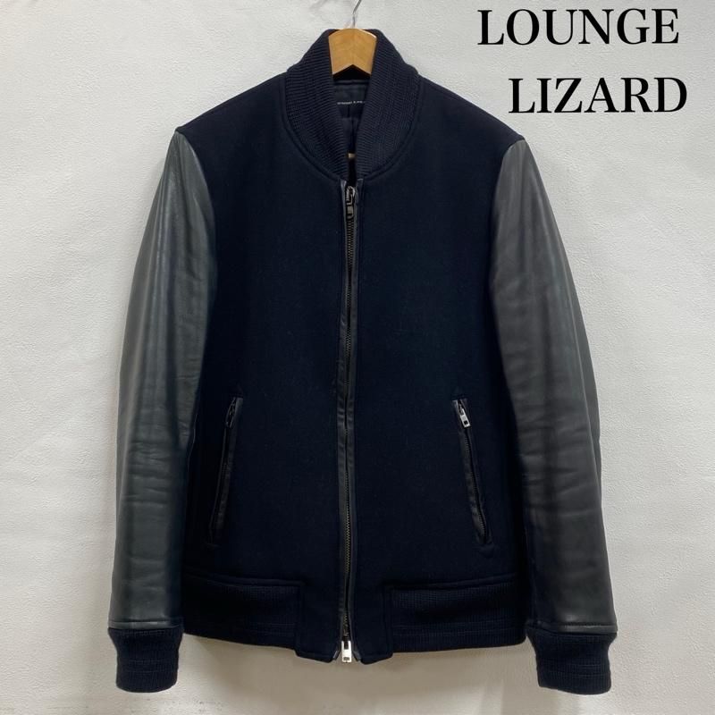 LOUNGELIZARD ラウンジリザード スタジャン 本革 Sサイズ lounge lizard レザージャケット ホースレザー シンサレート