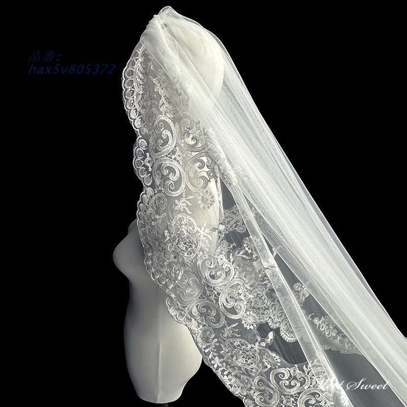 ウエディングベール コーム付き フェイスアップベール ウェディングベール ロングベール チャペルベール ブライダル 二次会 結婚式 前撮り 披露宴 花嫁 hax5v805372
