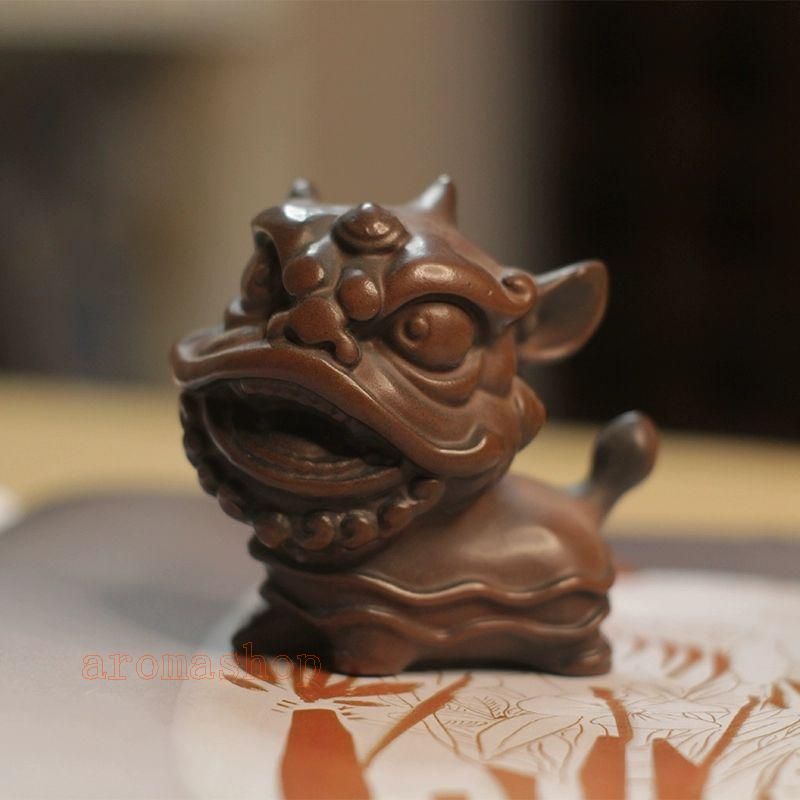 陶泥 茶道具 茶寵 醒獅 蓋置 装飾品 工芸品 置物 陶泥 茶道具 茶寵 醒獅 蓋置 装飾品 工芸品 置物 - メルカリ