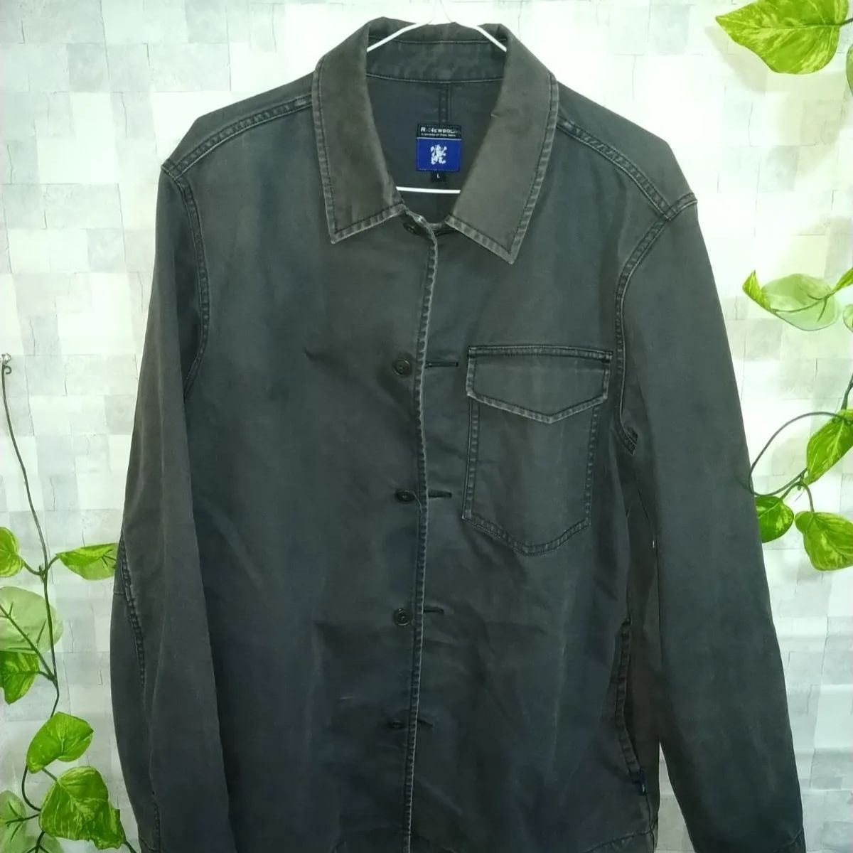 アールニューボールド R.NEWBOLD デニムシャツジャケット Lサイズ 