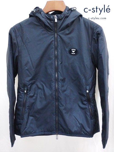 N907 [人気] EMPORIO ARMANI エンポリオアルマーニ ナイロンブルゾン S