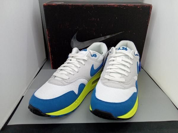 NIKE ナイキ エア マックス 1 '86 OG スニ-カ- 28.5cm ホワイト/ブルー 鑑定済 