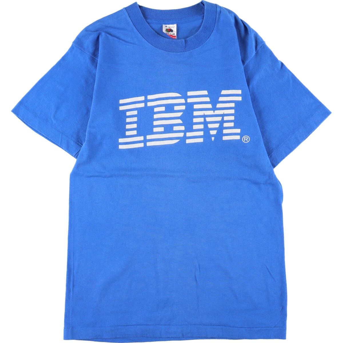 80s　チャンピオン　Tシャツ　IBM　ライトブルー　USA製 vintage