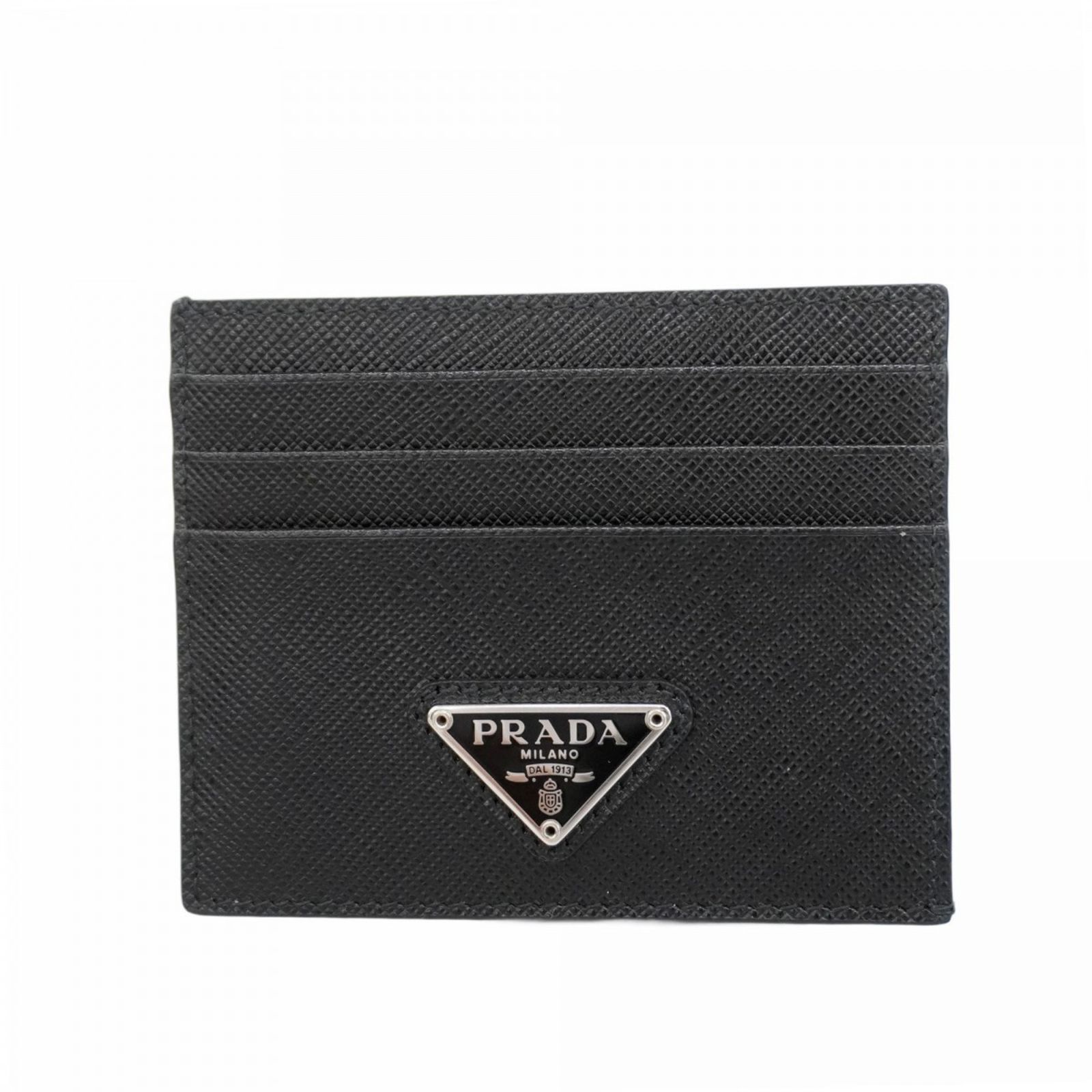 プラダ(Prada) プラダ 名刺入れ・カードケース レザー ブラック