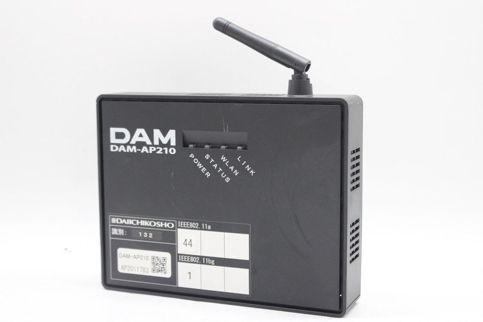 DAIICHIKOSHO DAM-AP210 ワイヤレスLANアクセスポイント 現状品 第一興商 DAM アクセスポイント DAM-AP210 カラオケ