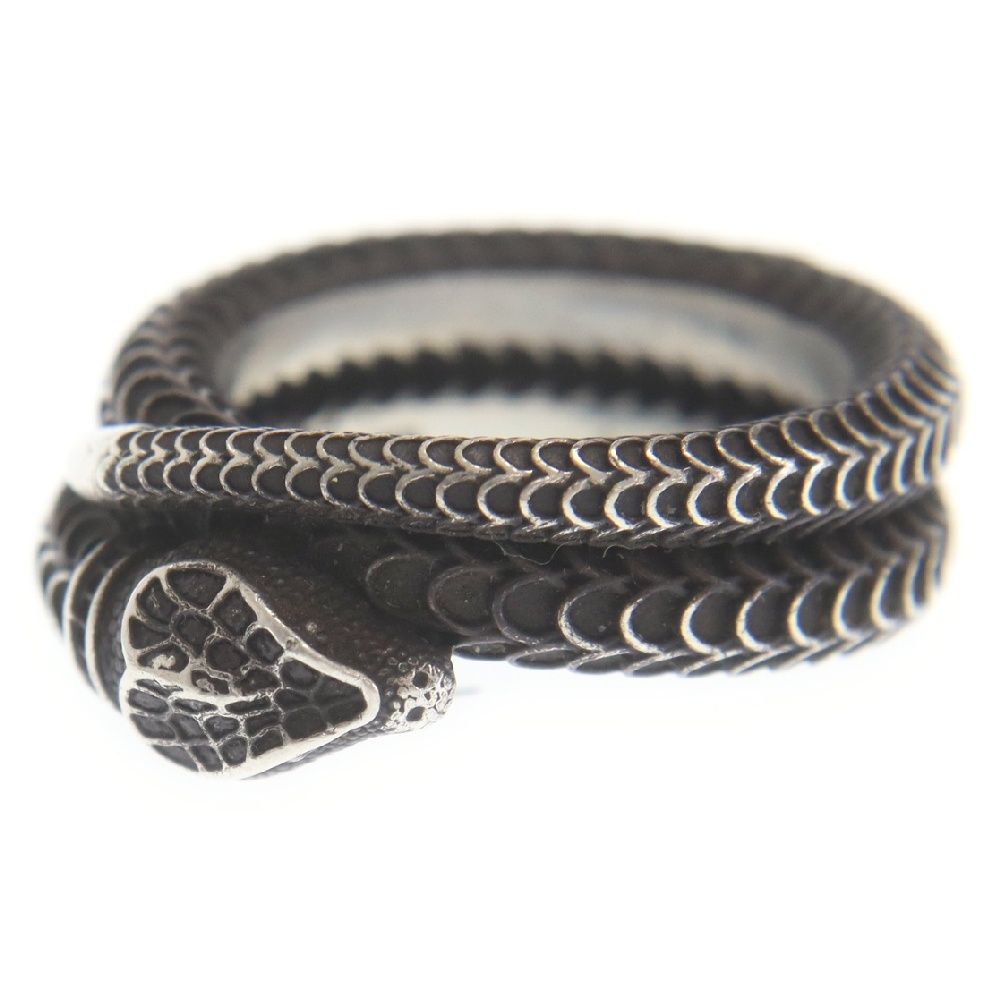 GUCCI　リング　ガーデン　スネーク　16号 GUCCI (グッチ) Snake Ring ガーデン スネークリング シルバー
