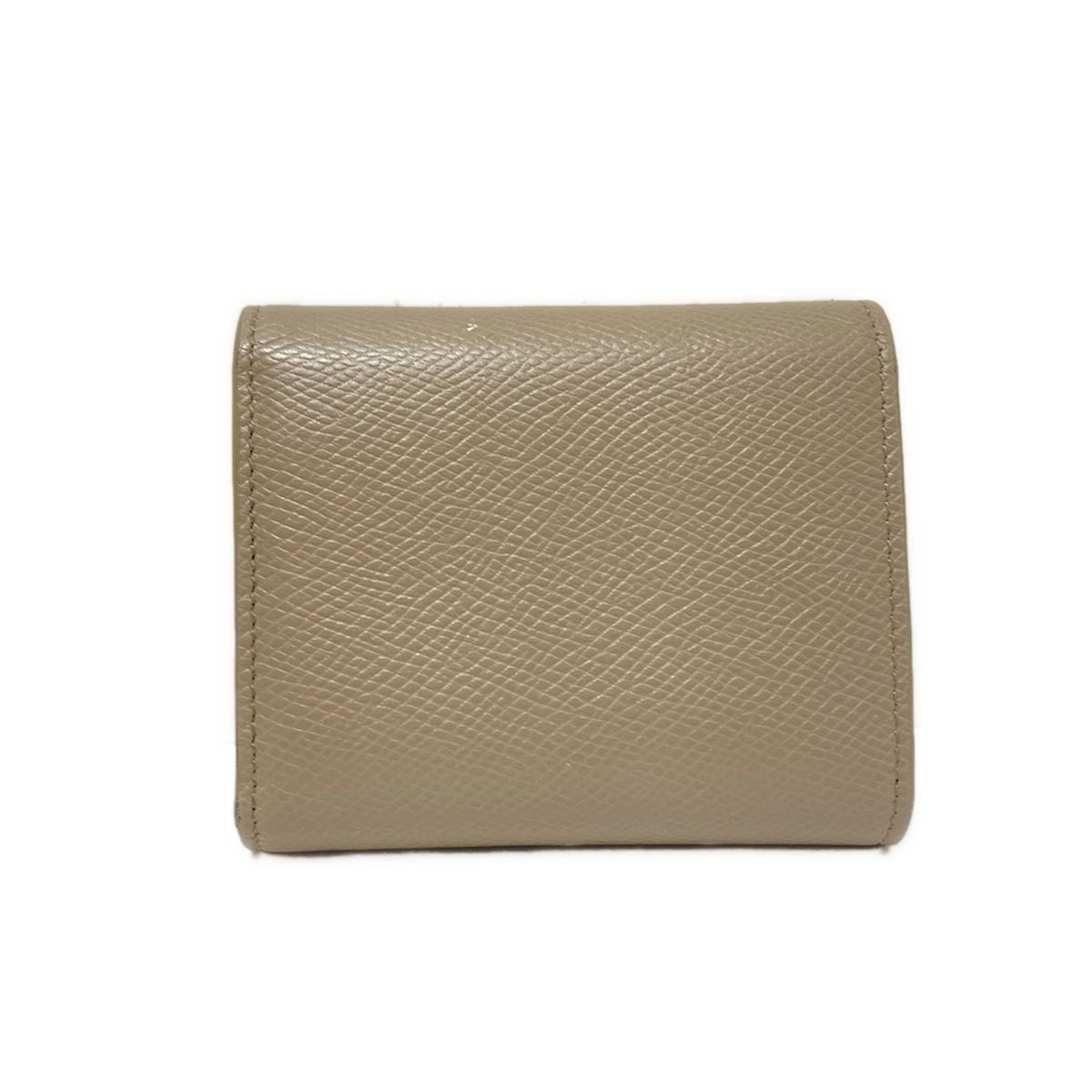 CELINE(セリーヌ) 3つ折り財布 - グレーベージュ レザー - メルカリ