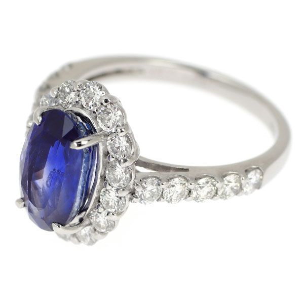 PT900 スリランカ産 非加熱 天然ピンクサファイア ダイヤ リング 鑑別2通 PT900 スリランカ産 非加熱 天然ピンクサファイア ダイヤ リング 鑑別2通