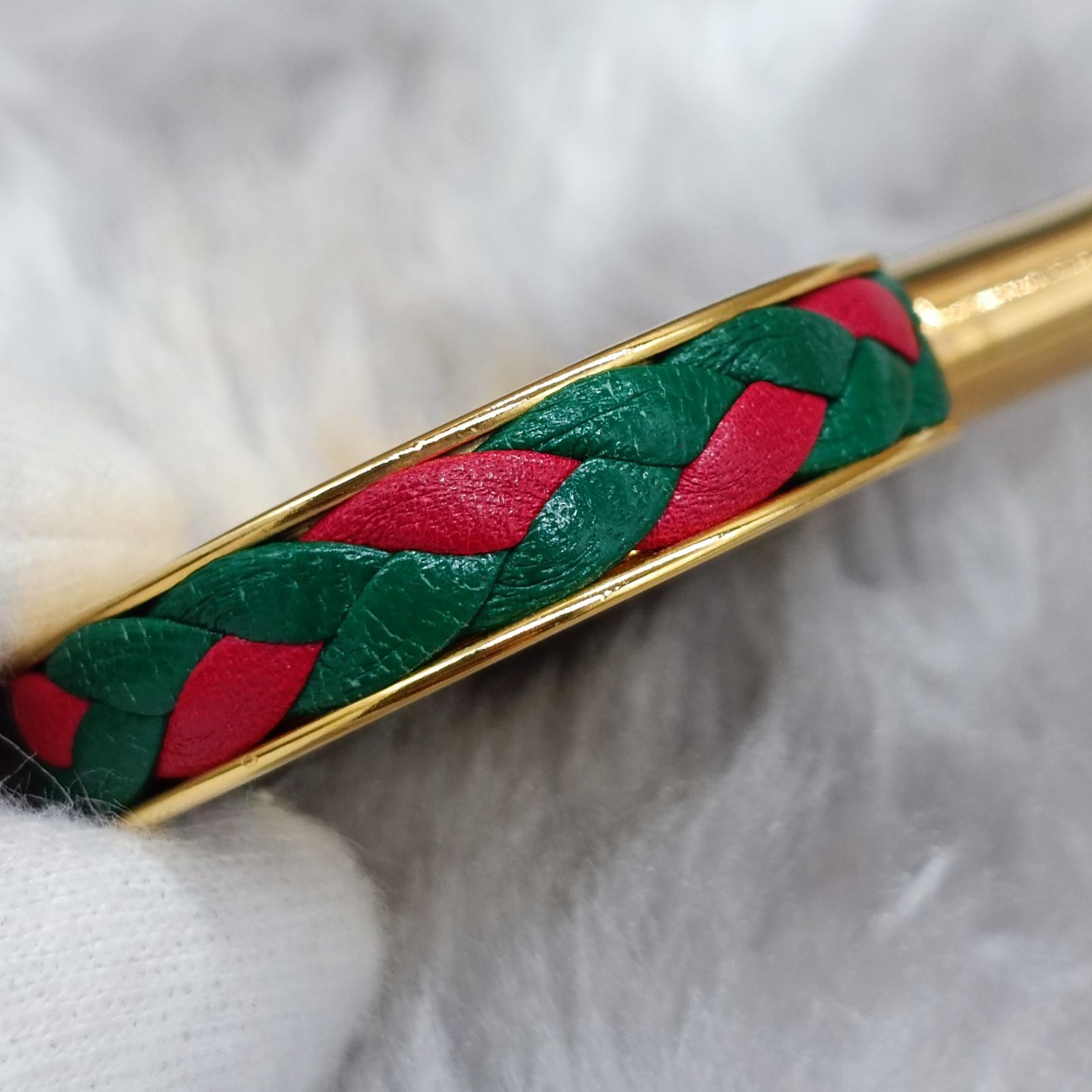 グッチ　シェリーライン　ヴィンテージ　キーリング　ゴールド GUCCI - グッチ シェリーライン ヴィンテージ キーリング