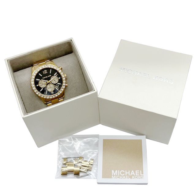 MICHAEL KORS マイケルコース 腕時計 MK-7414 ゴールドカラー SS