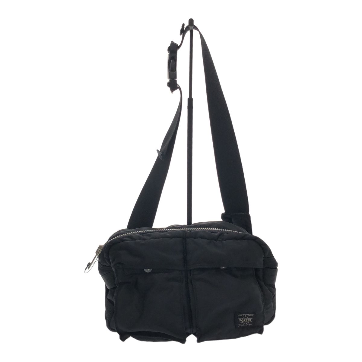 PORTER ポーター TANKER WAIST BAG 622-78302 タンカー ウエストバッグ 吉田カバン 鞄 BLK ブラック 黒 日本製