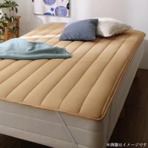 MITAS寝具SELECT ベッドパッド 敷パッド ショート丈専用 お買い得綿混パッド・シーツシリーズ 敷きパッド 同色2枚セット セミシングル ショート丈