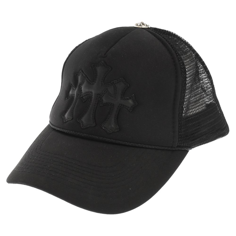 CHROME HEARTS (クロムハーツ) TRUCKER CAP セメタリークロス