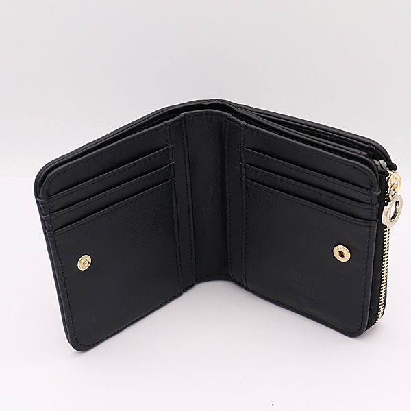使い勝手抜群♪】マリークワント 折りたたみ財布 (MARY QUANT