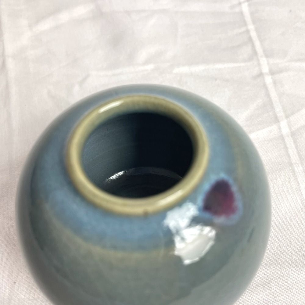 中古】 千窯陶耕庵 高橋千弥 紅紫斑 替茶器 陶器 茶入れ 茶入 釣窯 均窯 濃茶 茶道 茶道器 - メルカリ