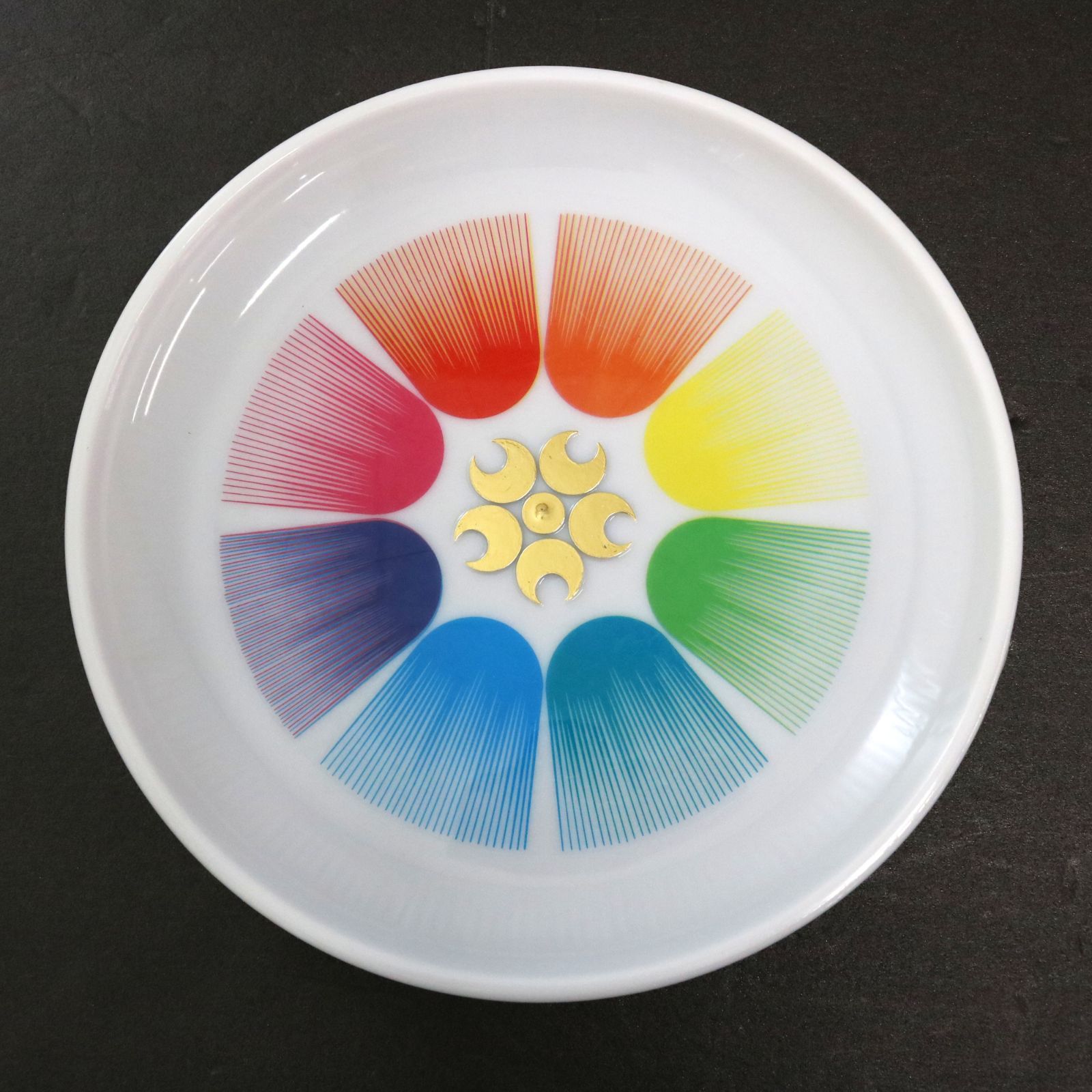 NA]大阪万博 EXPO'70 トレイ レインボー おぼん プラスチック 虹 1970