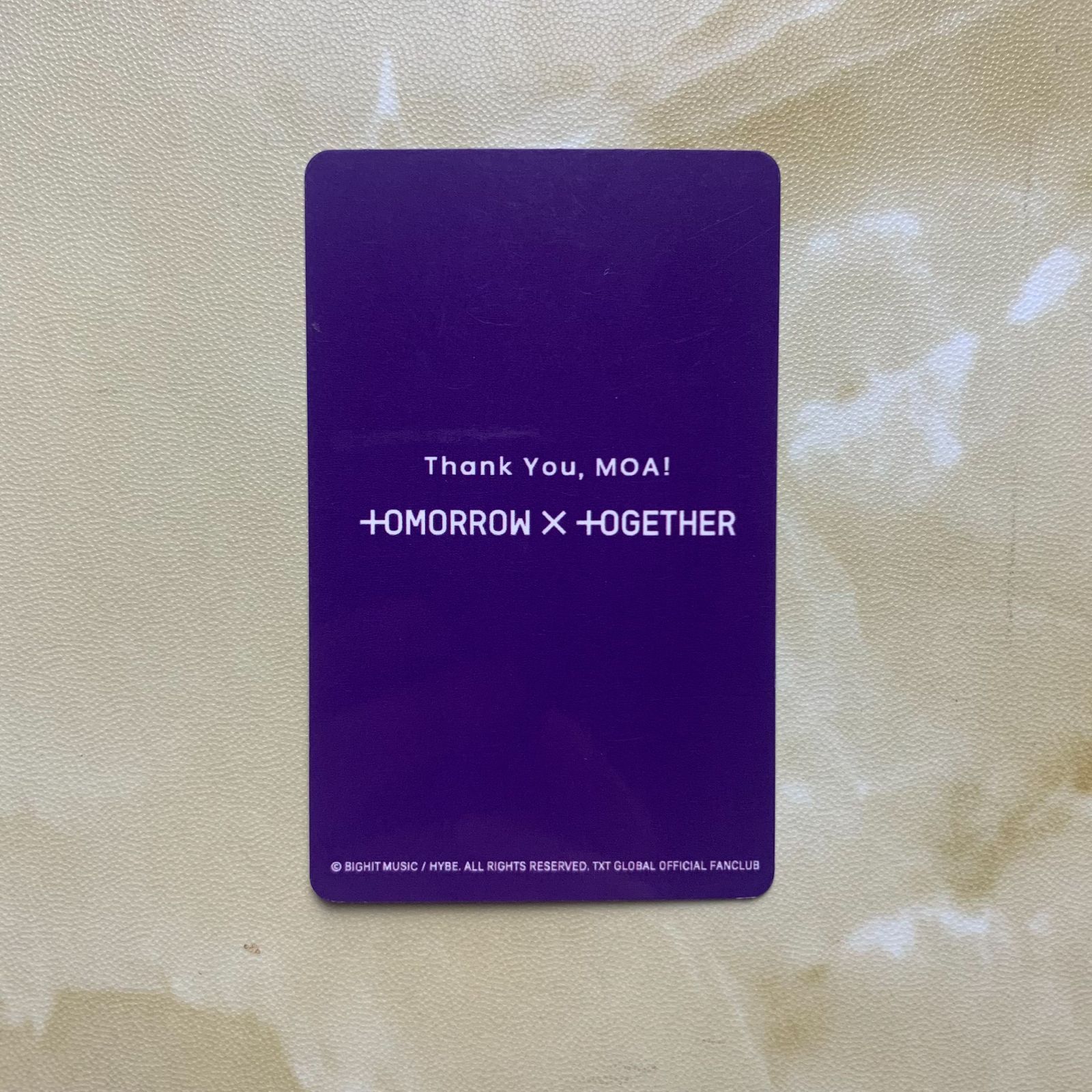 txt 日本　ファンミ　moazone membership ペンミ　ボムギュ TXT ボムギュ ファンミ FC特典 MOA ZONE トレカ TXT ボムギュ ペンミ