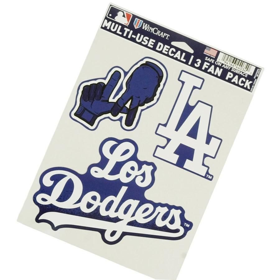 MLB公式 オフィシャルライセンス ステッカー ロサンゼルス ドジャース
