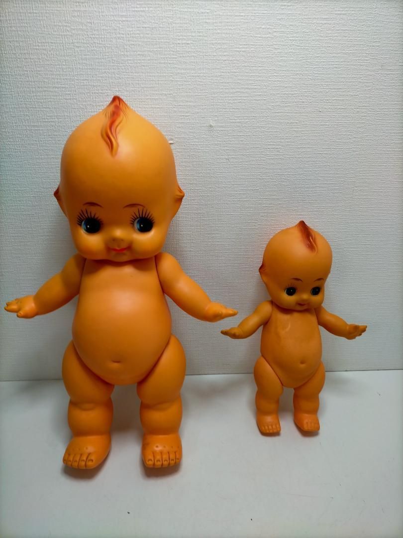 【特大】【小】セット　当時物 キューピー 人形 昭和レトロ　250611-8Y 特大】【小】セット 当時物 キューピー 人形 昭和レトロ 250611