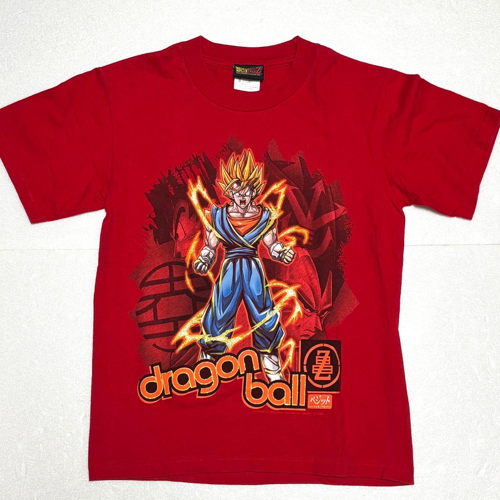00s DRAGONBALL Z USA ドラゴンボールZ アメリカ 赤 S 古着 輸入古着