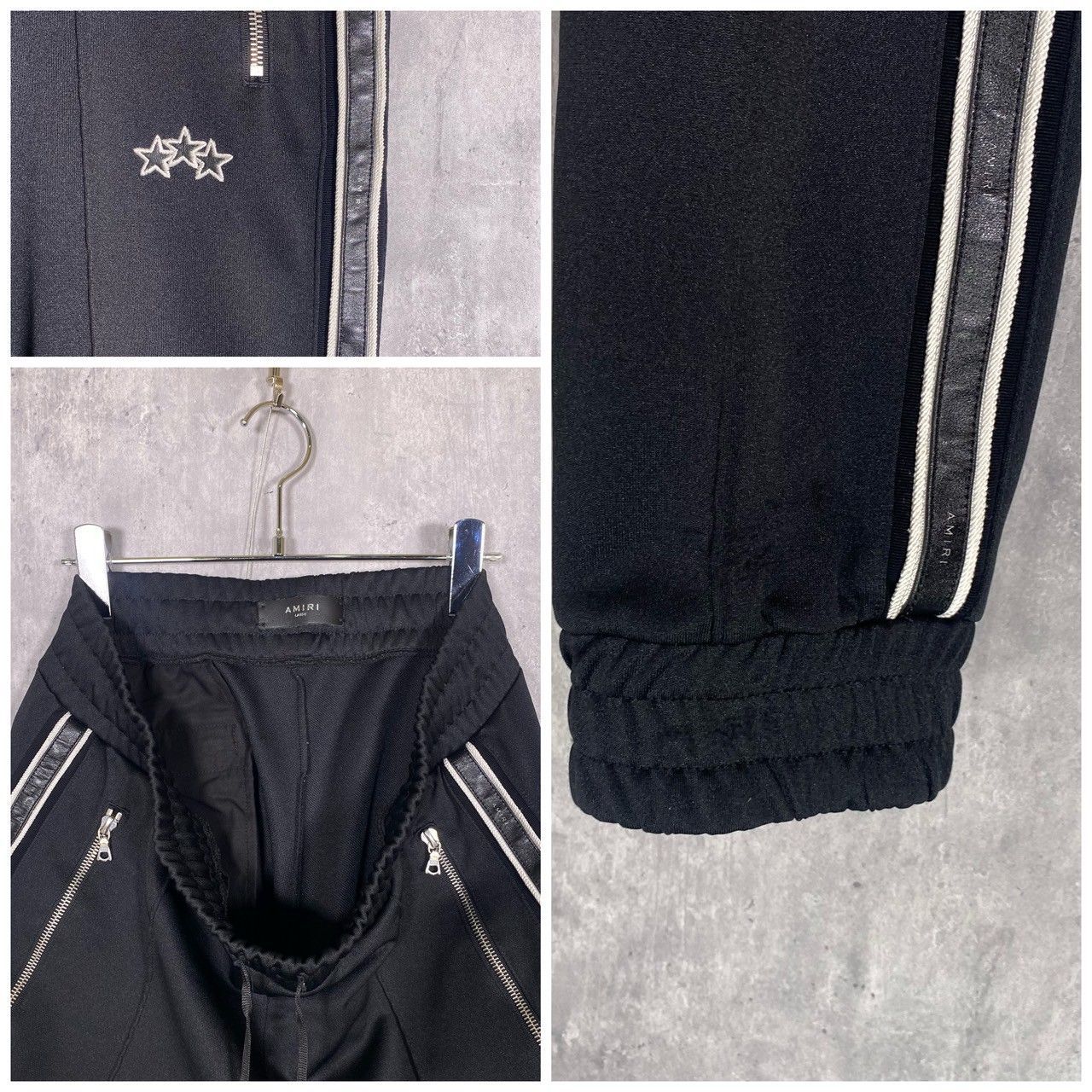 AMIRI』アミリ (M&L) サイドライン トラックジャージセットアップ 