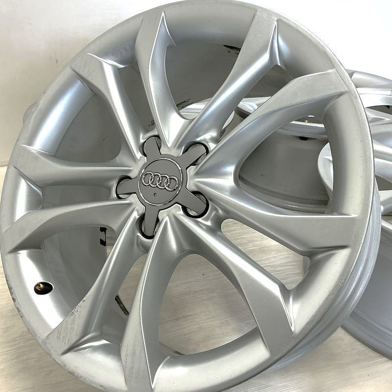 アウディA4アバント8K(B8) Sライン純正18インチ アウディ純正カーボン