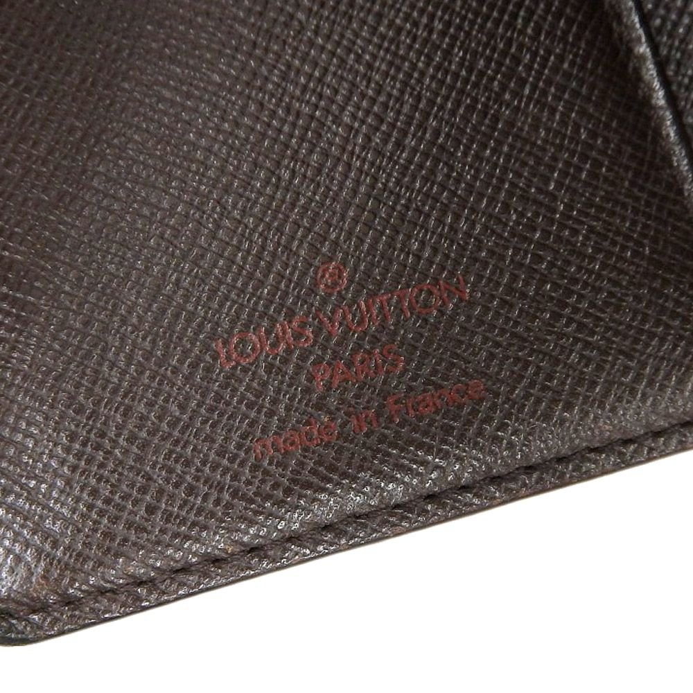 本物保証】 ルイヴィトン LOUIS VUITTON ダミエ ポルトフォイユ ビエ