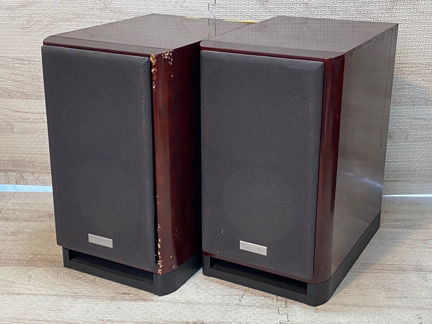 ONKYO INTEC205 スピーカーシステム D-152E D 木