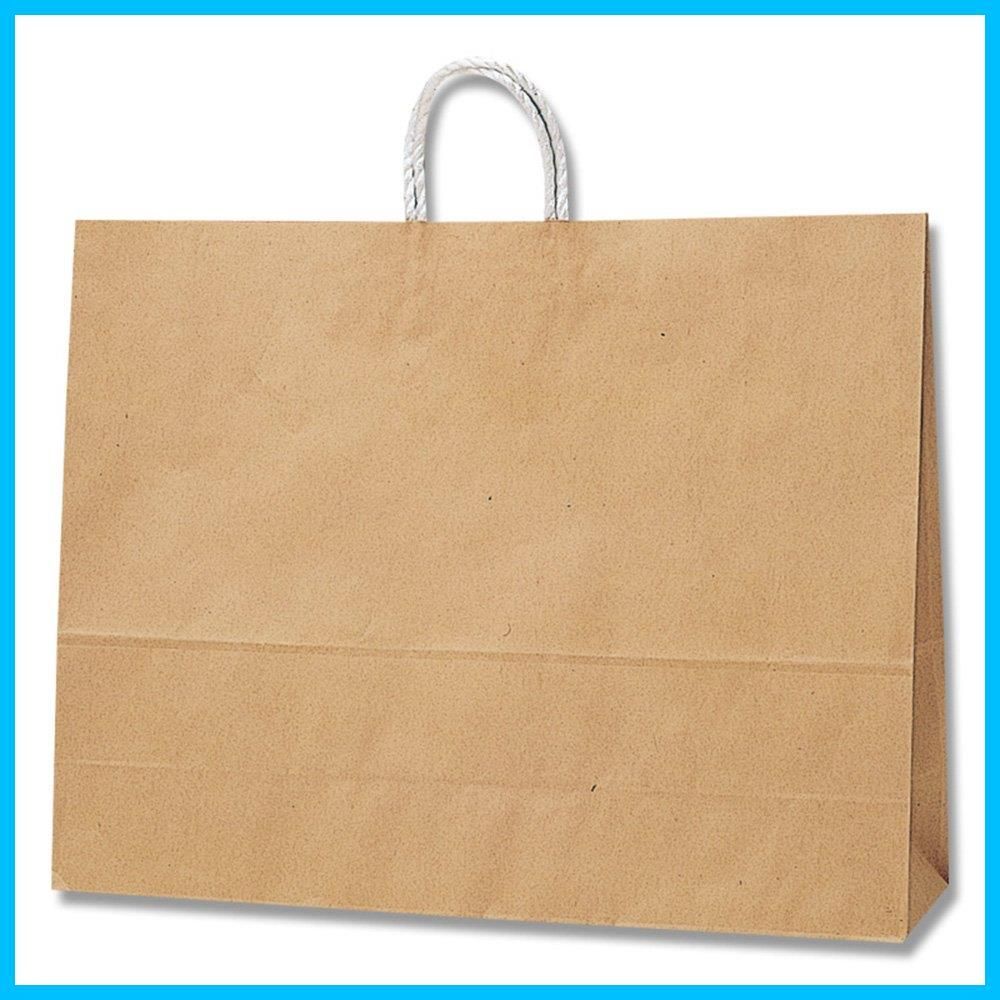 シモジマ ヘイコー 手提 紙袋 25CB 60-2 未晒 クラフト 60x18x47cm 50枚 003299700
