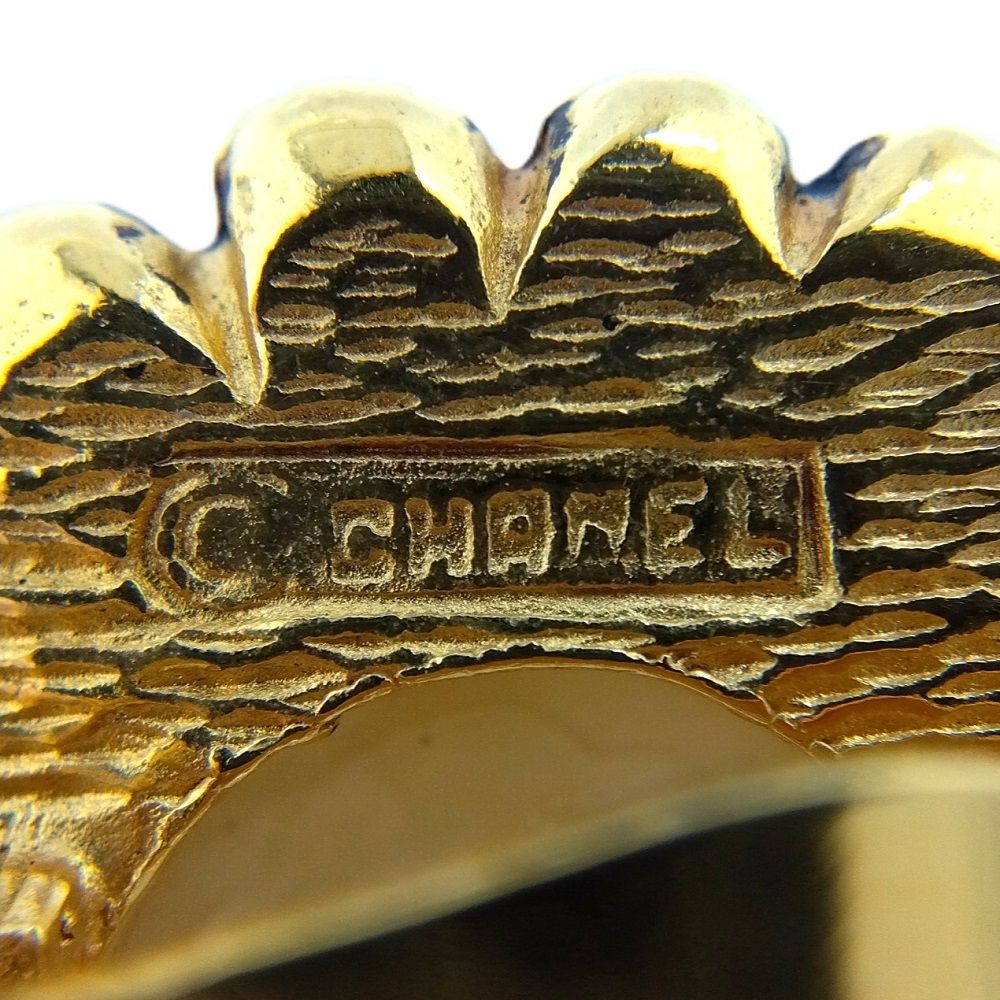 シャネル CHANEL イヤリング フェイクパール ゴールド 2157 フラワー