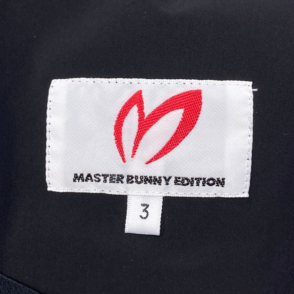 サイズ：3 MASTER BUNNY EDITION マスターバニーエディション 758-1131505 パンツ  ブラック系 [240101499421] ゴルフウェア メンズ ストスト サイズ：3 MASTER BUNNY EDITION マスターバニーエディション 758