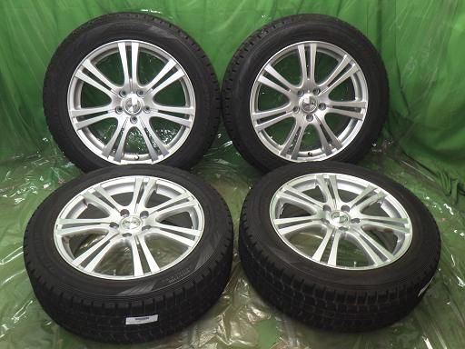 【中古】スタッドレス REVERLINE 18インチ ダンロップ グラントレックSJ7