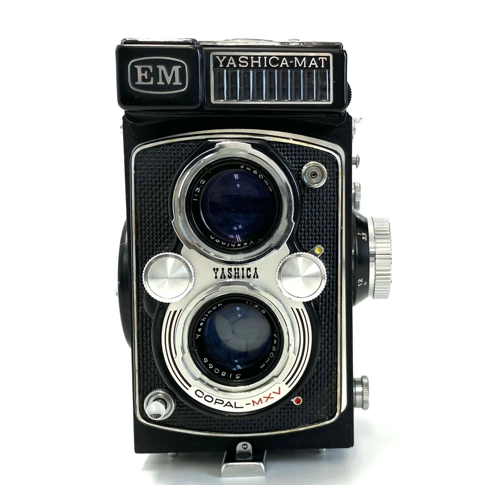 627924】YASHICA-MAT EM 二眼レフカメラ Yas hinon 80mm F3.2 ジャンク