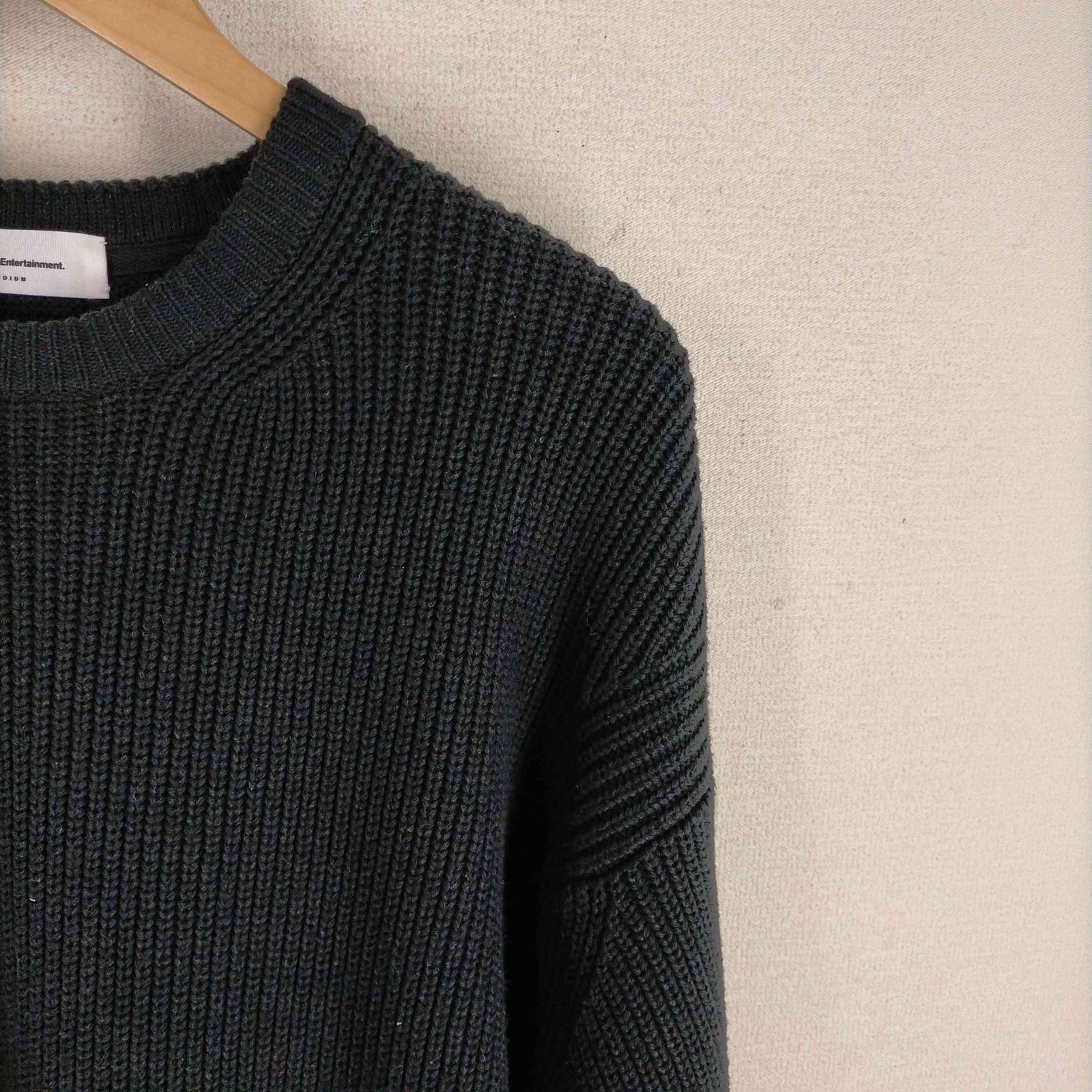 マジックスティック MAGIC STICK BYARLANT CREW KNIT コットンニット