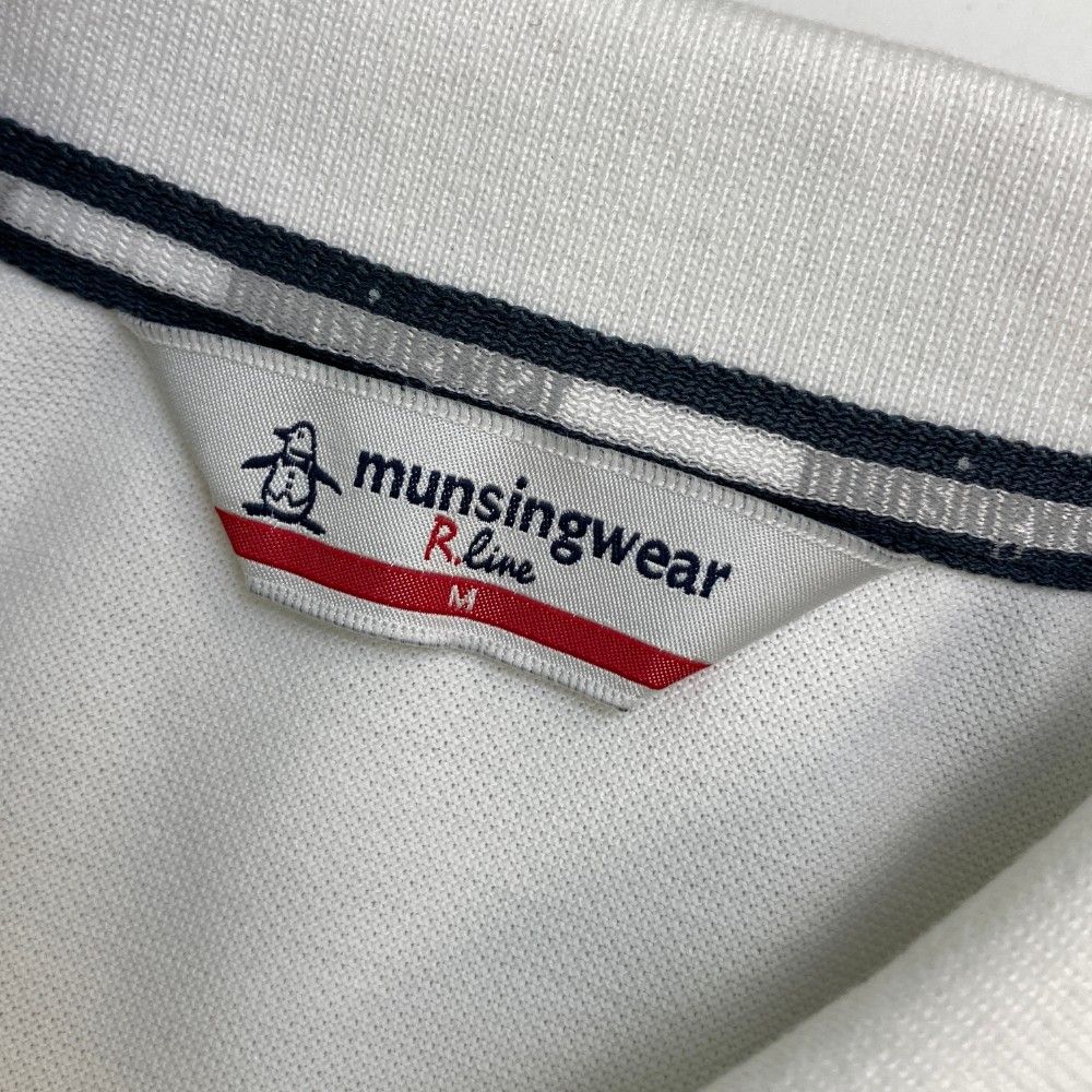 サイズ：M MUNSING WEAR マンシングウェア ワンピース ホワイト系