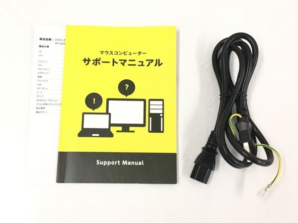 【ジャンク品】mouse DAIV MouseComputer DAIV Z7-Z690 ゲーミングデスクトップ PC 12th Gen i7