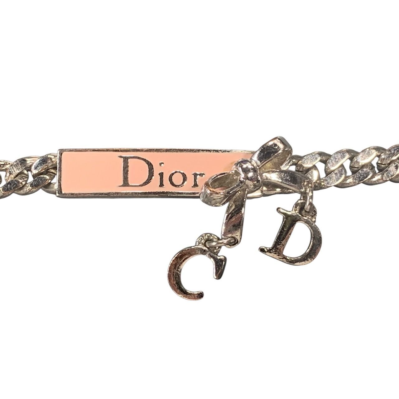 美品 Christian Dior 喜平 ブレスレット CDロゴ シルバー 美品 Christian Dior クリスチャンディオール CDロゴ 喜平