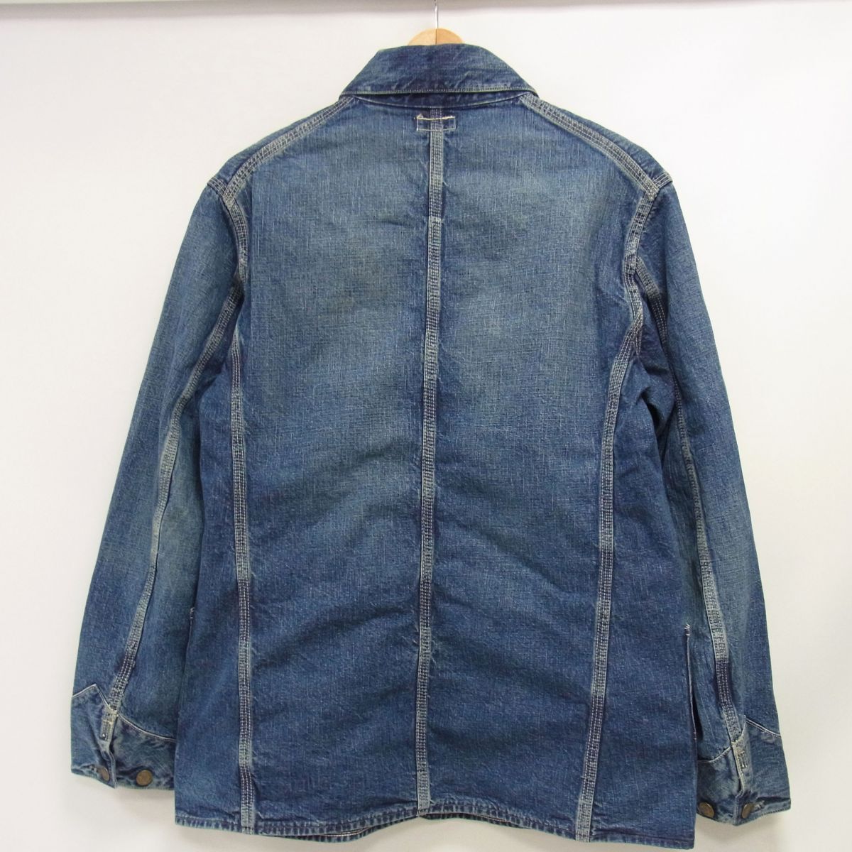 WAREHOUSE ウエアハウス デニム カバーオール デニムジャケット 30sヴィンテージレプリカ 秋物 メンズ インディゴ