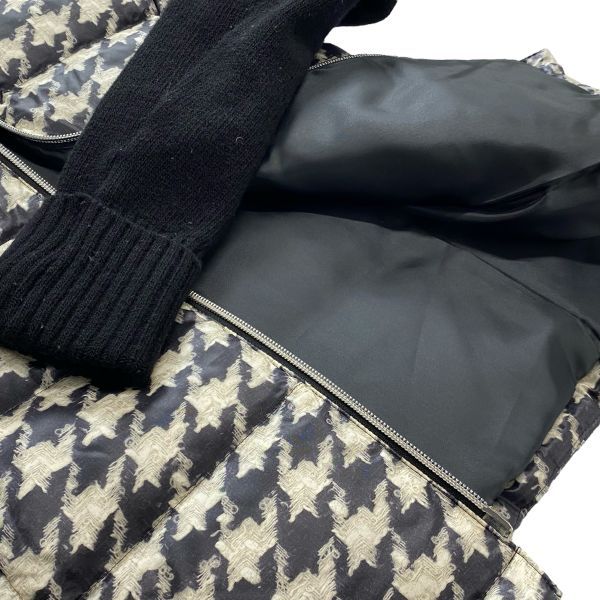 ◇ マンシングウェア Munsingwear ダウンジャケット 長袖 千鳥格子