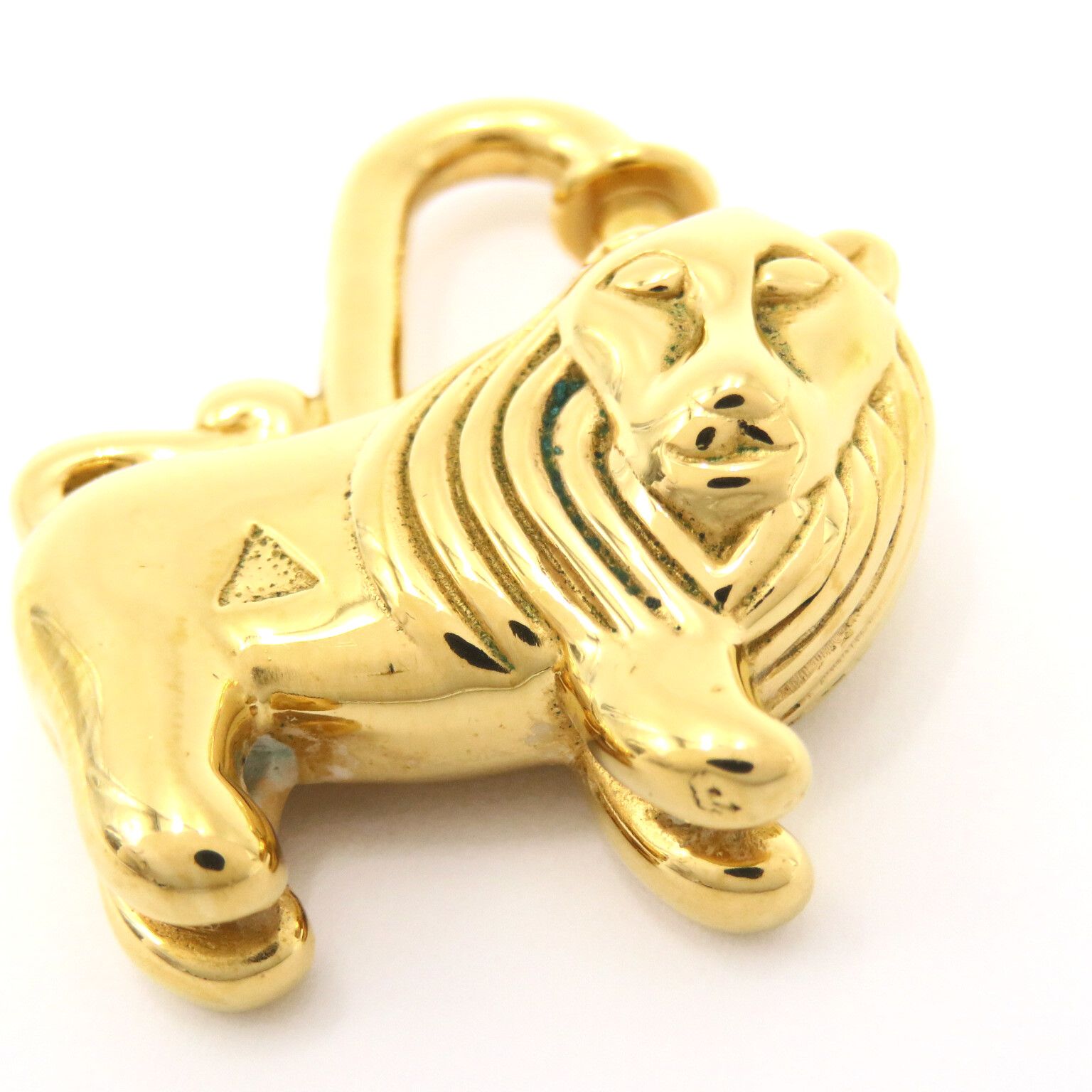 エルメス　カデナ　レアライオン HERMES】エルメス『1997年 カデナ ライオン』キーホルダー 1週間