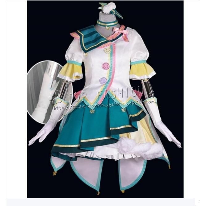 プロジェクトセカイ カラフルステージ! プロセカ風草薙寧々 コスプレ衣装 ウィッグ cosplay コスチューム ハロウィン クリスマスA1015